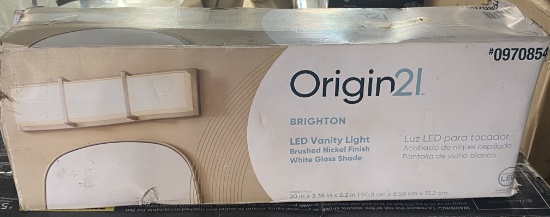 Brand New, In Box Origin 21 Brighton LED Vanity Light