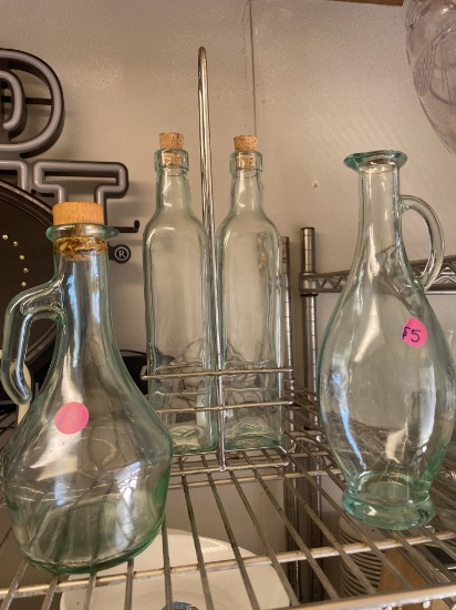 Glass Dispensers Lot