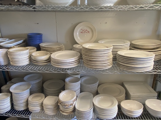 Assorted Commercial Dinnerware