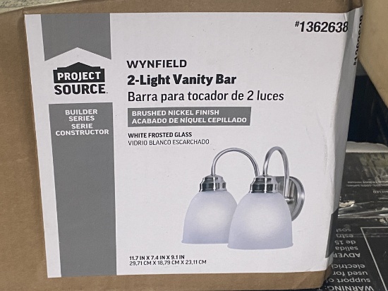 Brand New, In Box 2-light Vanity Bar