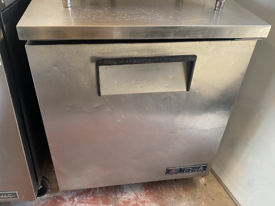 True TWT-27F single door work top freezer