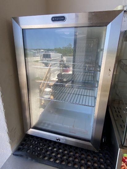 Whynter Glass Door Countertop Display Freezer