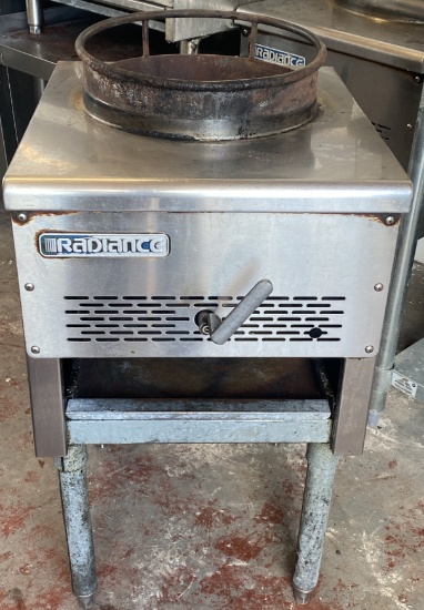 Radiance Single Burner Natural Gas Wok