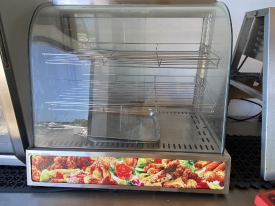 24" Countertop Food Warming Display Unit
