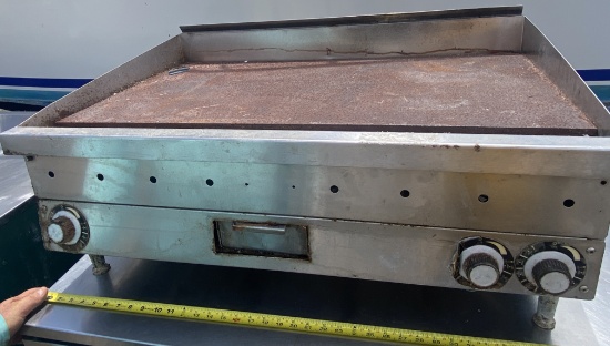 36" Countertop Flat Top Grill