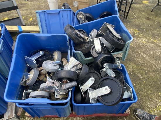 Large Casters Lot