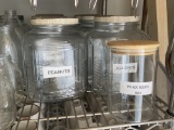 Glass Jars with Lids Lot