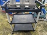 Three Tier Rolling Utility Cart