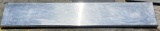 7' stainless steel over shelf