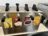 (4) Flavor Server Condiment Dispenser