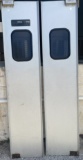 Eliason swinging in and out kitchen doors comes with top brackets and closer - No bottom bracket