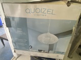 Brand new, in Box Quoizel Tango (4) Light Polished Chrome Pendant Light
