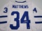 Auston Matthews of the Toronto Maple Leafs signed autographed hockey jersey PAAS COA 234