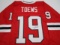 Jonathan Toews of the Chicago Blackhawks signed autographed hockey jersey PAAS COA 663
