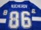 Nikita Kucherov of the Tampa Bay Lightning signed autographed hockey jersey PAAS COA 021