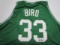 Larry Bird of the Boston Celtics signed autographed basketball jersey PAAS COA 762