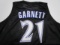 Kevn Garnett of the Minnesota Timberwolves signed autographed basketball jersey PAAS COA 491