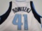 Dirk Nowitzki of the Dallas Mavericks signed autographed basketball jersey PAAS COA 963