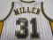 Reggie Miller of the Indiana Pacers signed autographed basketball jersey PAAS COA 953