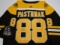 David Pastrnak of the Boston Bruins signed autographed hockey jersey PAAS COA 972
