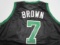 Jaylen Brown of the Boston Celtics signed autographed basketball jersey PAAS COA 346
