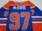 Connor McDavid of the Edmonton Oilers signed autographed hockey jersey PAAS COA 812