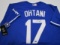 Shohei Ohtani of the LA Dodgers signed autographed baseball jersey TAA COA 648