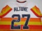 Jose Altuve of the Houston Astros signed autographed baseball jersey PAAS COA 911