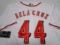 Elly De La Cruz of the Cincinnati Reds signed autographed white baseball jersey PAAS COA 135