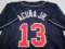 Ronald Acuna Jr of the Atlanta Braves signed autographed blue baseball jersey PAAS COA 431