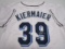 Kevin Kiermaier of the Tampa Bay Rays signed autographed baseball jersey PAAS COA 680