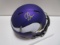 Justin Jefferson of the Minnesota Vikings signed autographed mini football helmet PAAS COA 312