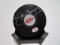 Steve Yzerman of the Detroit Red Wings signed autographed logo hockey puck PAAS COA 295