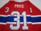 Carey Price of the Montreal Canadiens signed autographed hockey jersey PAAS COA 994