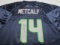 DK Metcalf of the Seattle Seahawks signed autographed football jersey PAAS COA 536