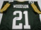 Charles Woodson of the Green Bay Packers signed autographed football jersey PAAS COA 278