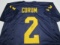 Blake Corum of the Michigan Wolverines signed autographed football jersey PAAS COA 803