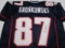 Rob Gronkowski of the New England Patriots signed autographed football jersey PAAS COA 747