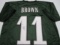 AJ Brown of the Philadelphia Eagles signed autographed football jersey PAAS COA 280