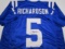Anthony Richardson of the Indianapolis Colts signed autographed football jersey PAAS COA 709