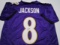 Lamar Jackson of the Baltimore Ravens signed autographed football jersey PAAS COA 902