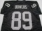 Brock Bowers of the Las Vegas Raiders signed autographed football jersey PAAS COA 827