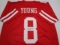 Steve Young of the San Francisco 49ers signed autographed football jersey PAAS COA 875