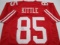 George Kittle of the San Francisco 49ers signed autographed football jersey PAAS COA 032