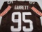 Myles Garrett of the Cleveland Browns signed autographed football jersey PAAS COA 240