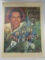 OJ Simpson of the Buffalo Bills signed autographed Litho 18x24 also signed by artist PAAS COA 100