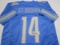 Amon-Ra St Brown of the Detroit Lions signed autographed football jersey PAAS COA 400