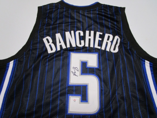 Paolo Banchero of the Orlando Magic signed autographed basketball jersey PAAS COA 521