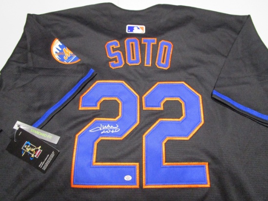 Juan Soto of the NY Mets signed autographed baseball jersey PAAS COA 141