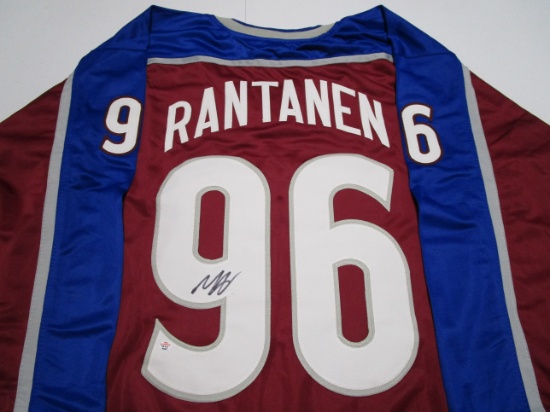 Mikko Rantanen of the Colorado Avalanche signed autographed hockey jersey PAAS COA 284